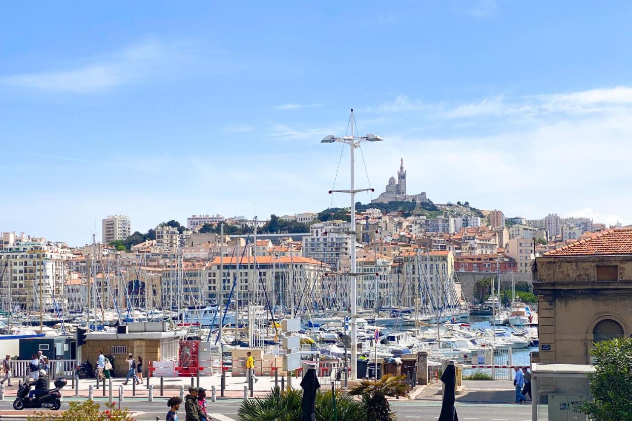 Du Cote Du Vieux Port & Mucem - Central Марсель Экстерьер фото