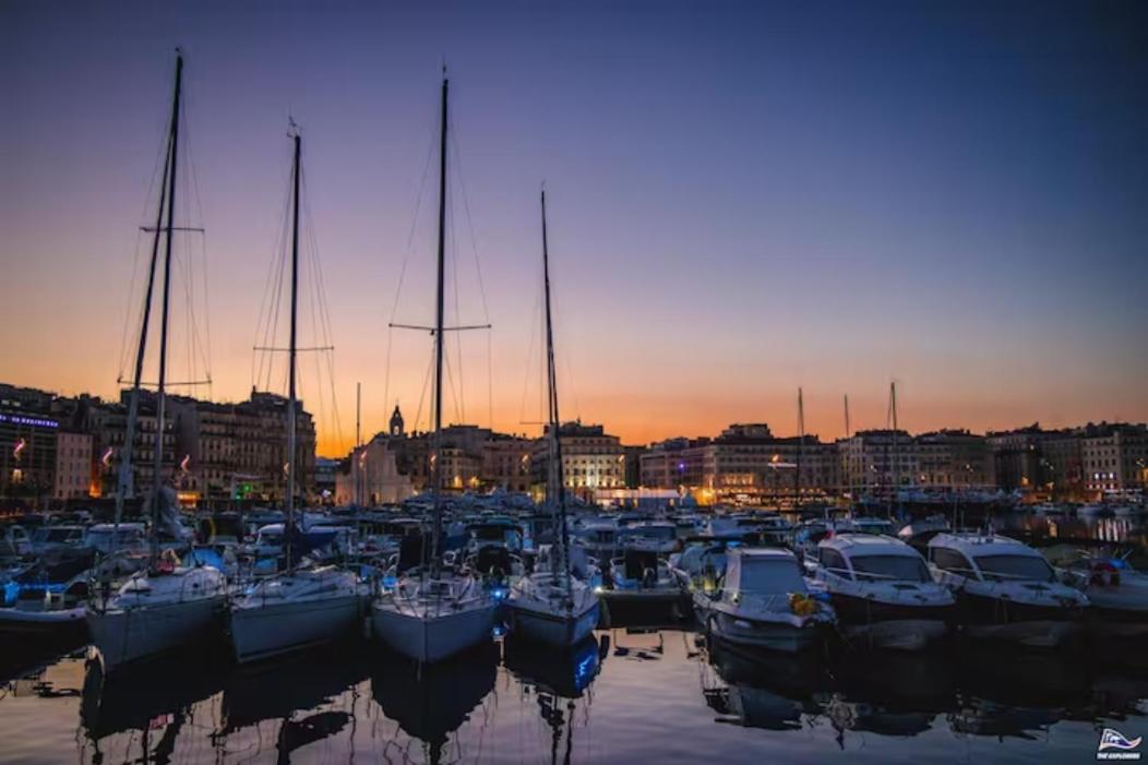 Du Cote Du Vieux Port & Mucem - Central Марсель Экстерьер фото